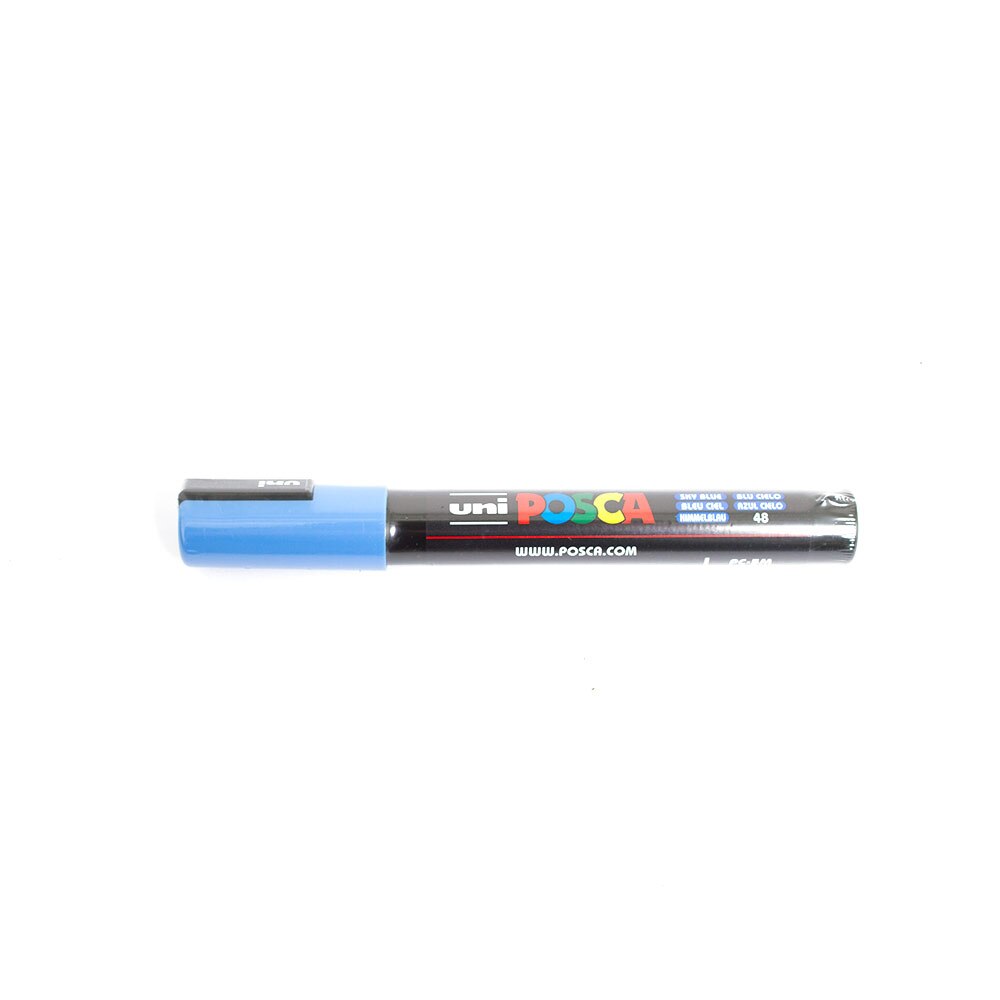 Uni Posca, Paint Marker, Art & School, 5M, 48472, Sky Blue